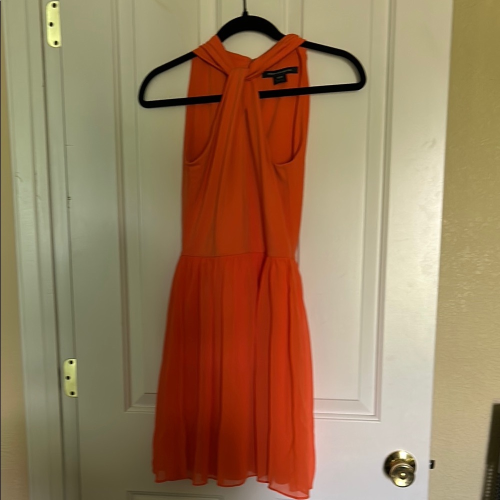 French Connection Orange Dress